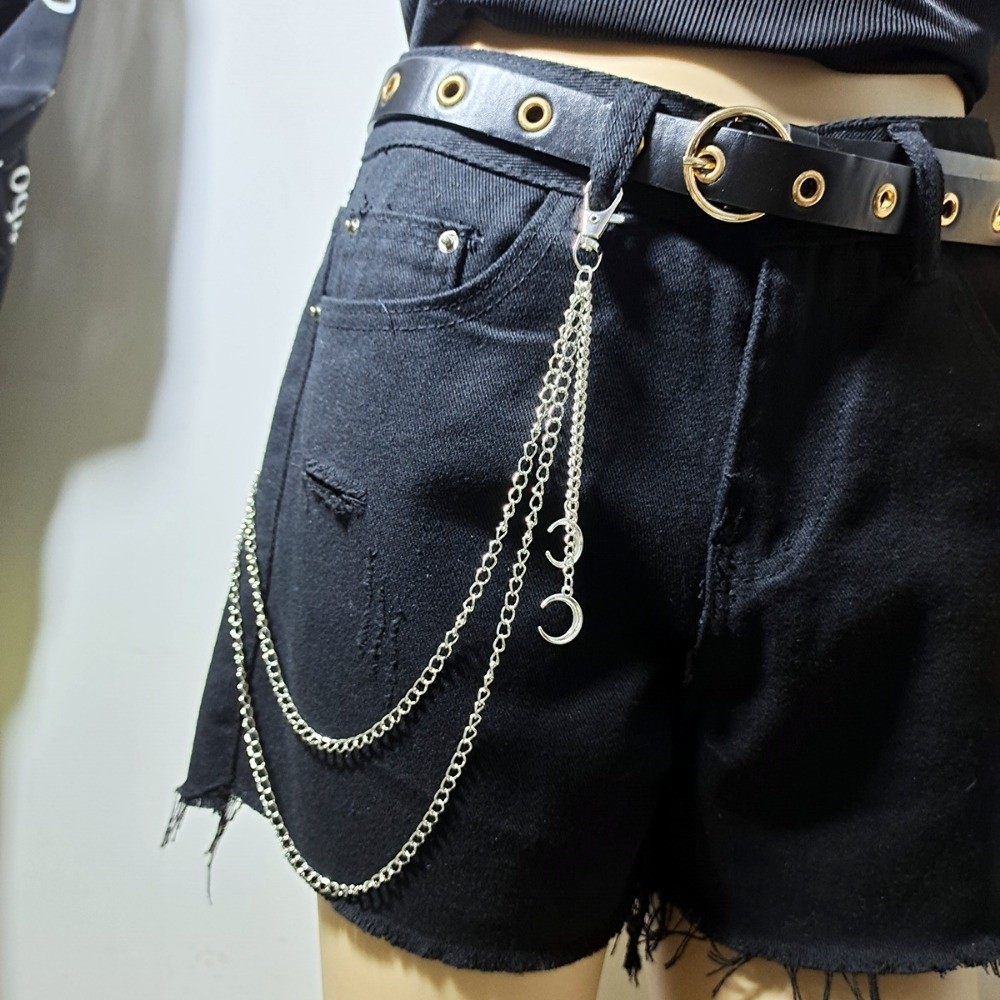 Women'S Gothic Formal Wear - Gothic Punk Street Keychains Chain Skull