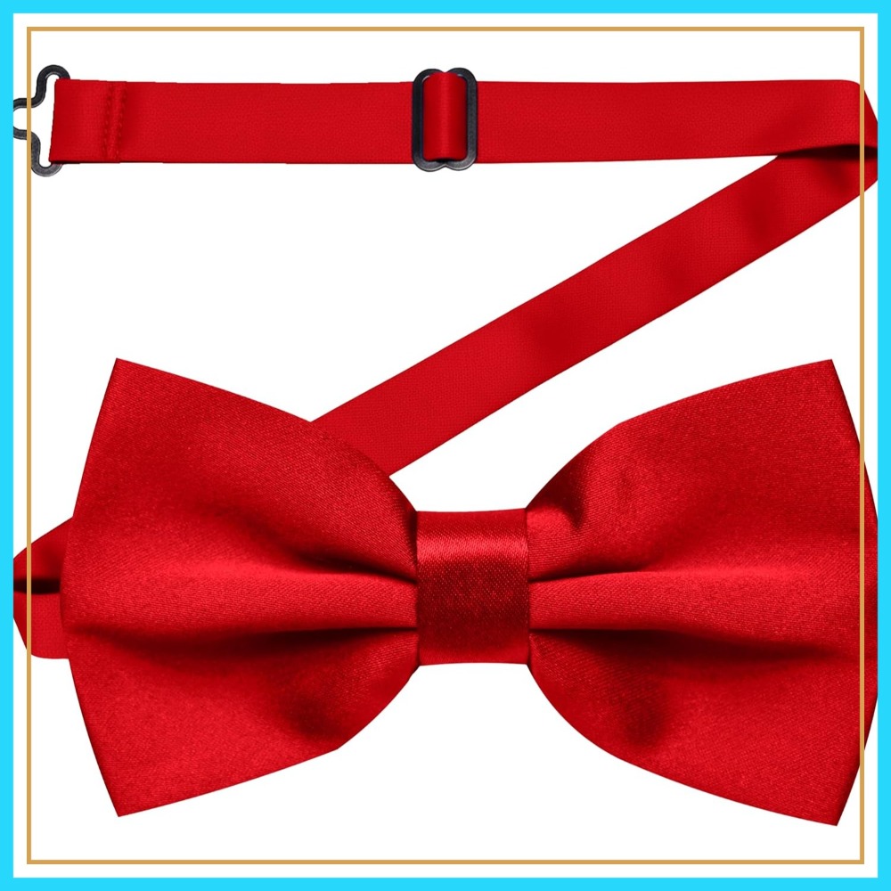 Women Formal Wear With Tie - Pre Tied Bowtie for Men Women