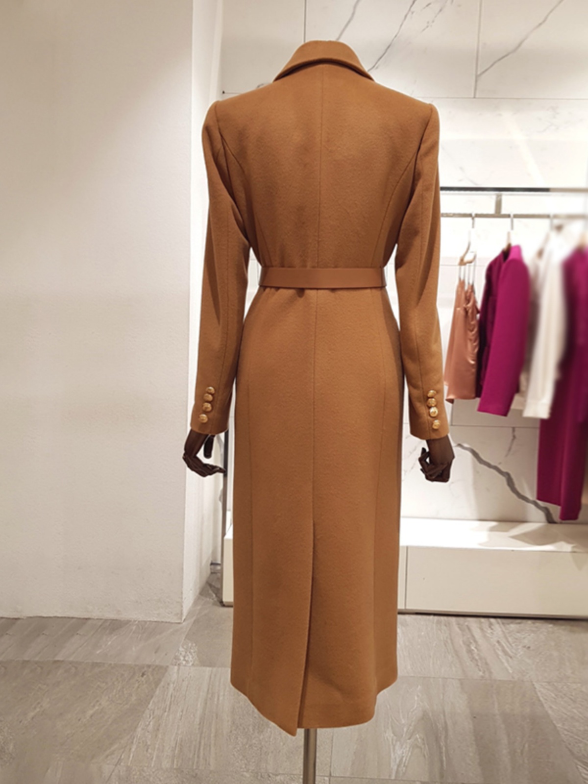 Autumn Winter Women's Tailored - Tailored Coat Wool ulasan dan harga