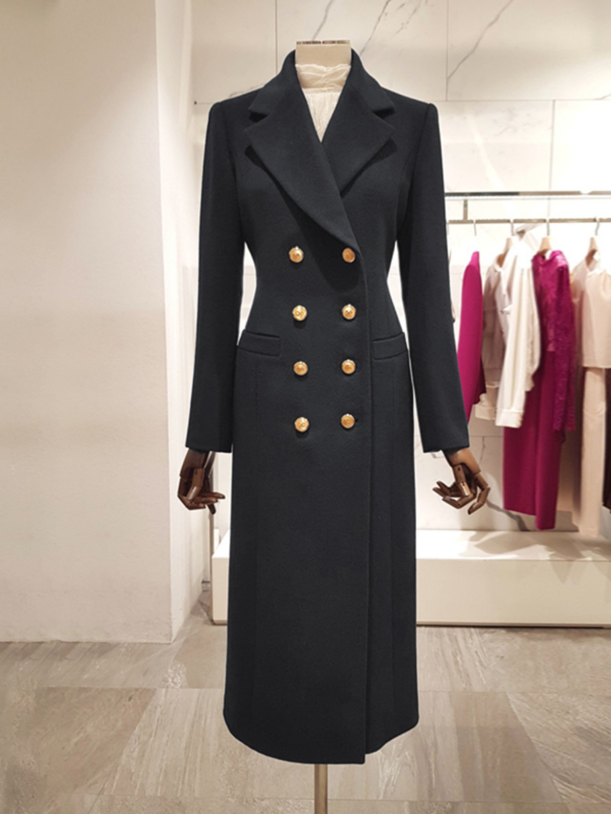 Autumn Winter Women's Tailored - Tailored Coat Wool ulasan dan harga