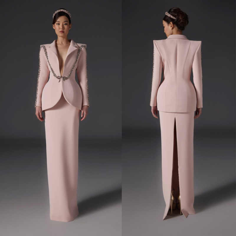 Graduation Ceremony Girls Blaz - Women Formal Wear With Tie ulasan dan harga