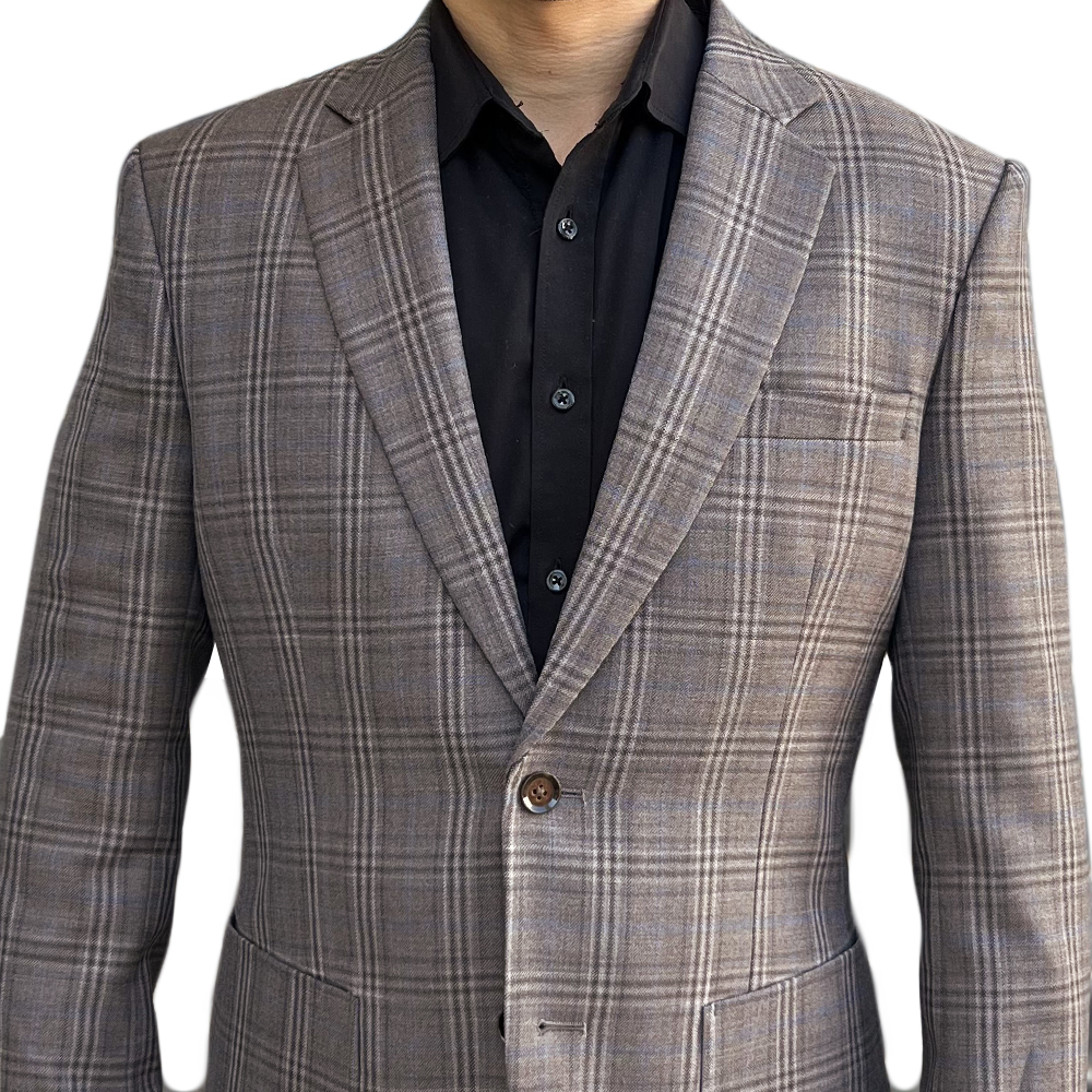 2026 Fashion Men Jacket Brown  - Tailored Coat Wool ulasan dan harga