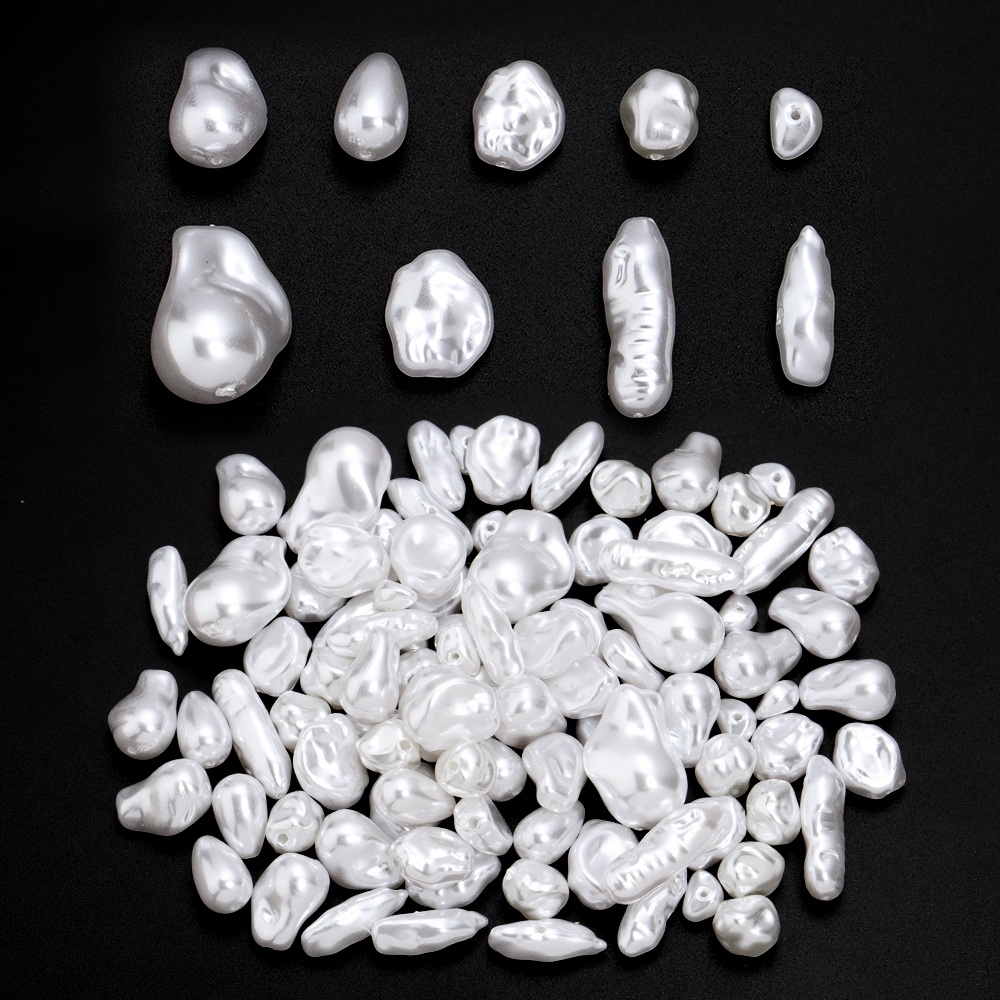 20pcs/lot Irregular ABS Imitat - Pearl Necklace Set ulasan dan harga