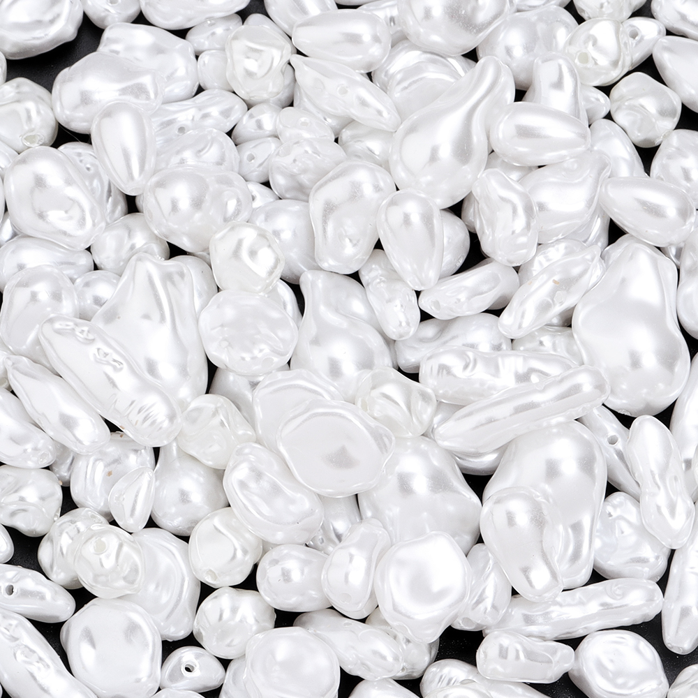 20pcs/lot Irregular ABS Imitat - Pearl Necklace Set ulasan dan harga