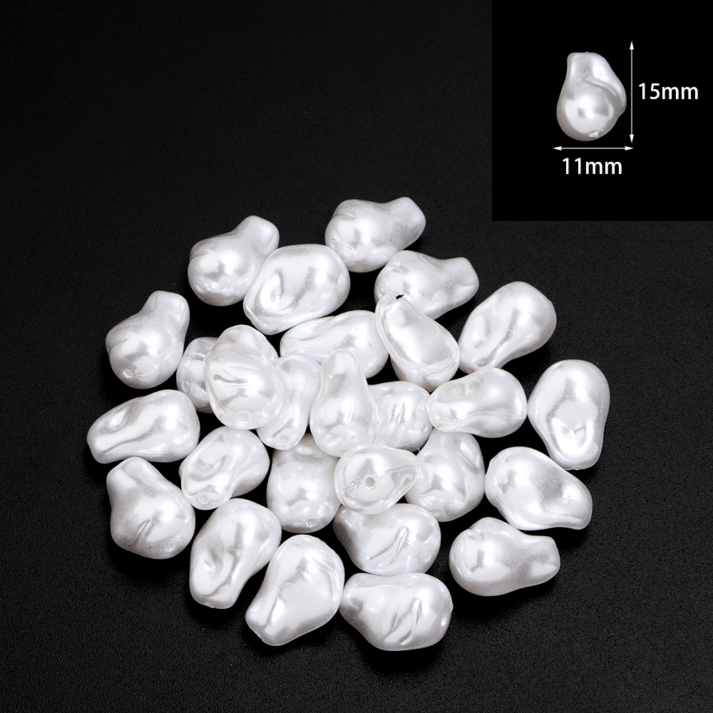 20pcs/lot Irregular ABS Imitat - Pearl Necklace Set ulasan dan harga