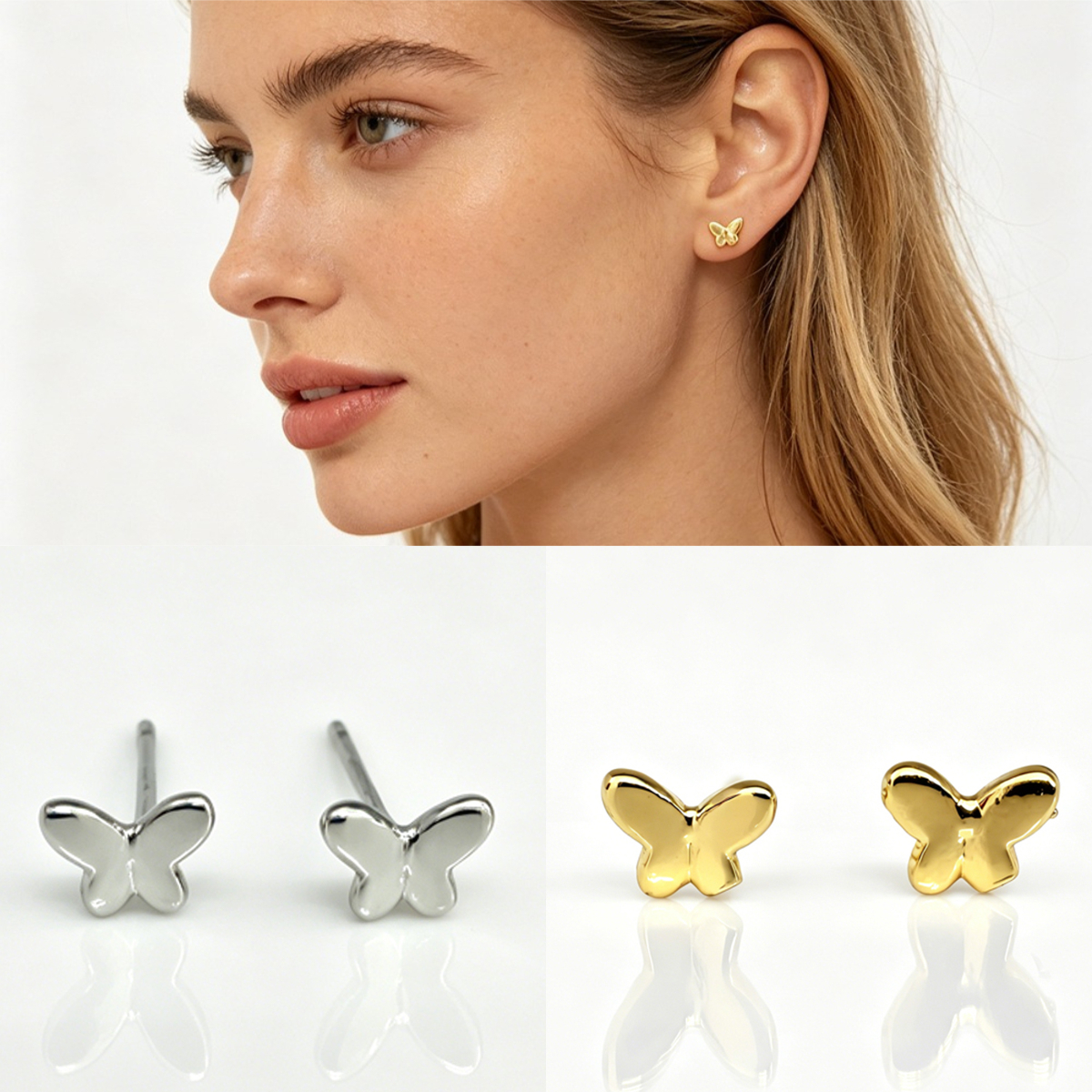 Vintage Butterfly Stud Earring - Women'S Gothic Formal Wear ulasan dan harga