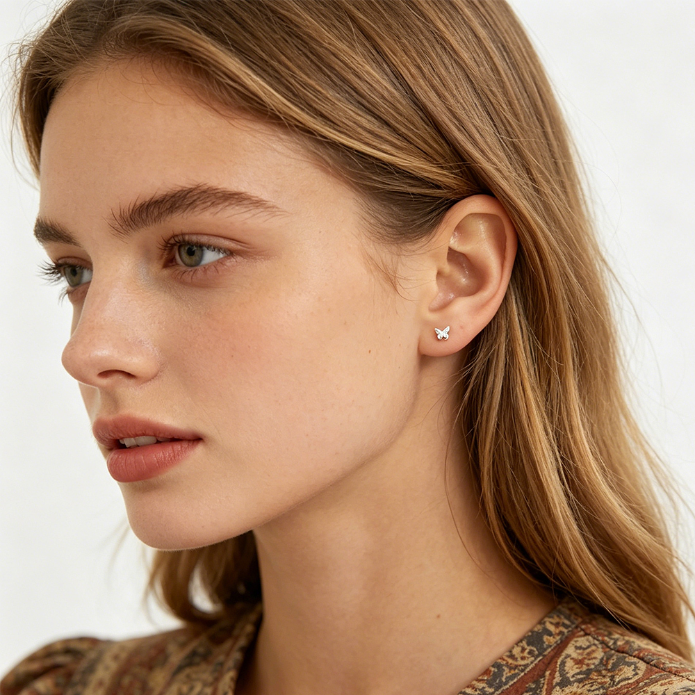 Vintage Butterfly Stud Earring - Women'S Gothic Formal Wear ulasan dan harga
