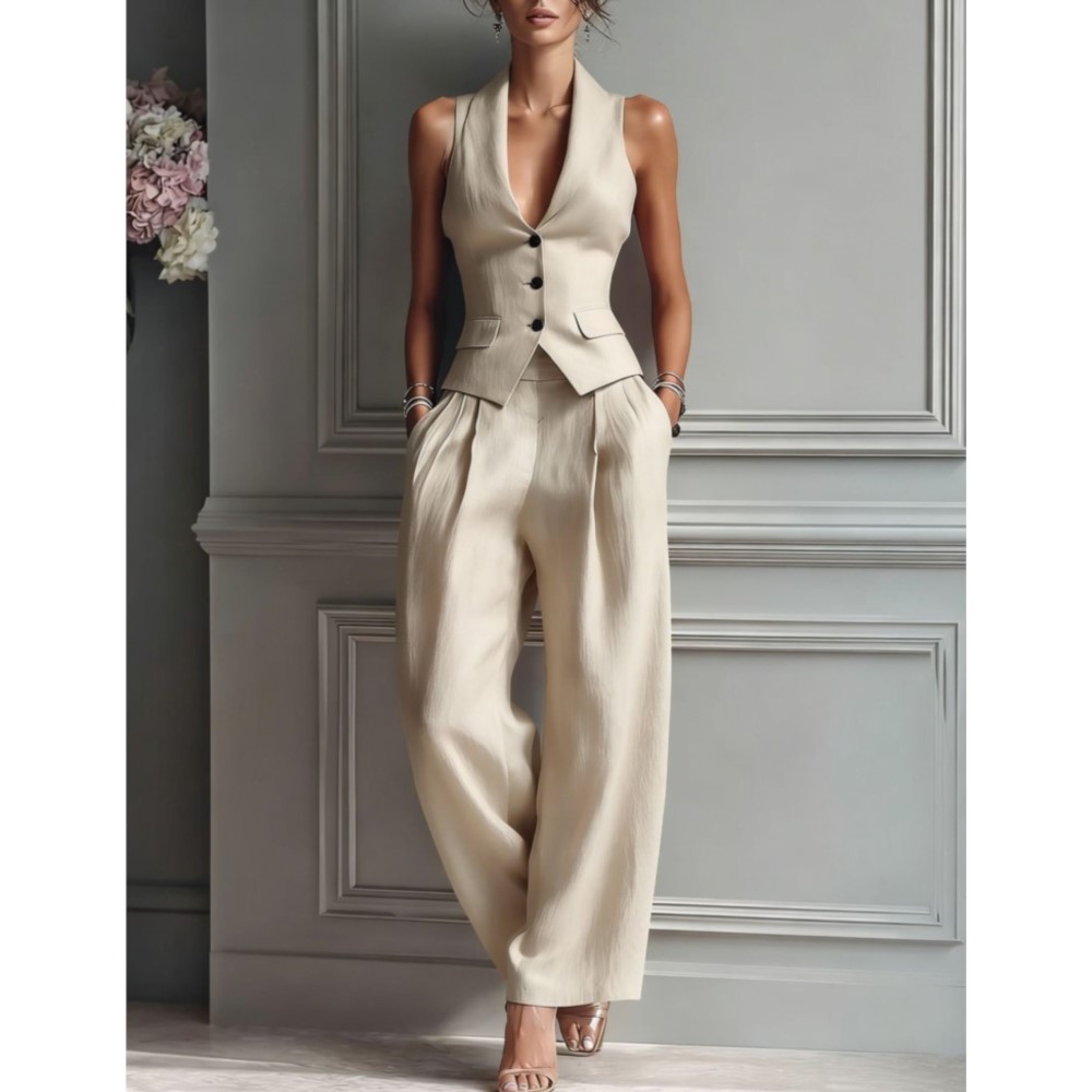 Summer New Fashion Single-brea - Women Formal Wear Set ulasan dan harga