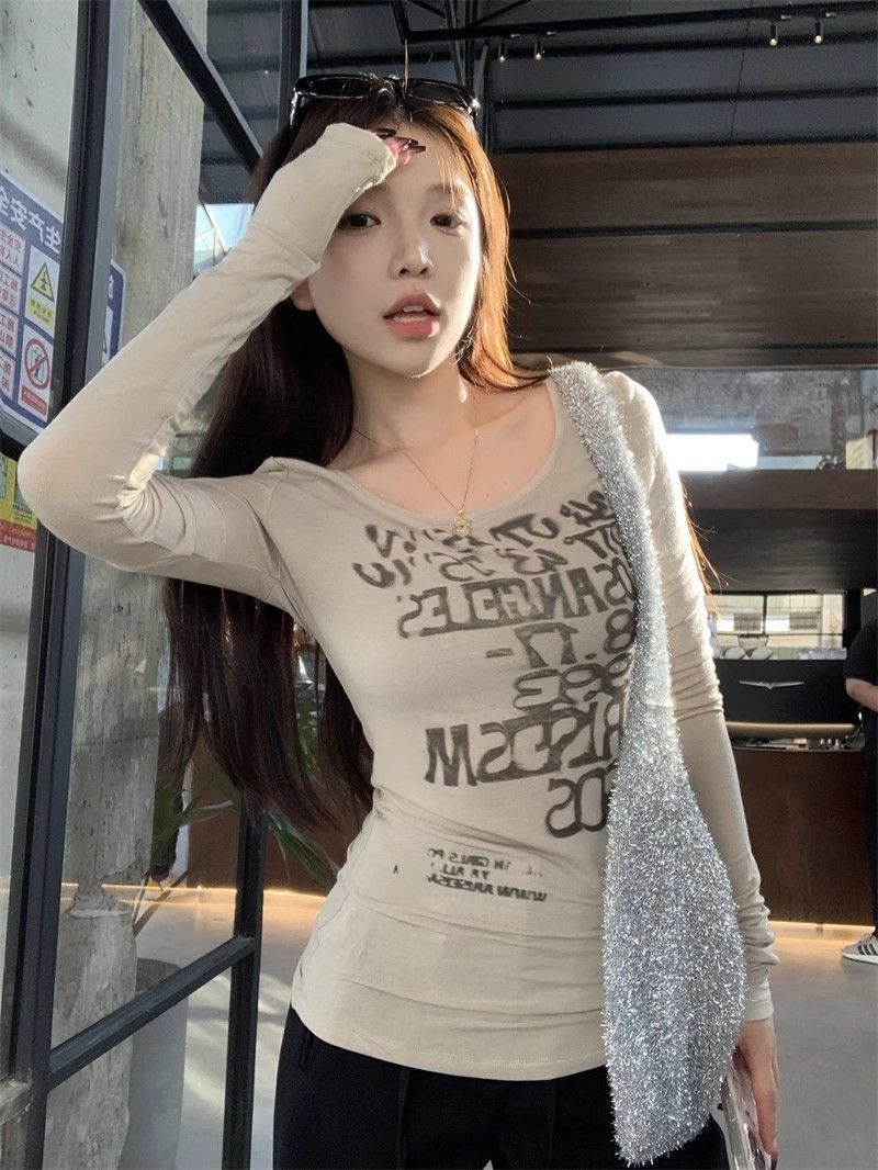 Long Sleeve T-Shirts Womens Ov - Women'S Gothic Formal Wear ulasan dan harga