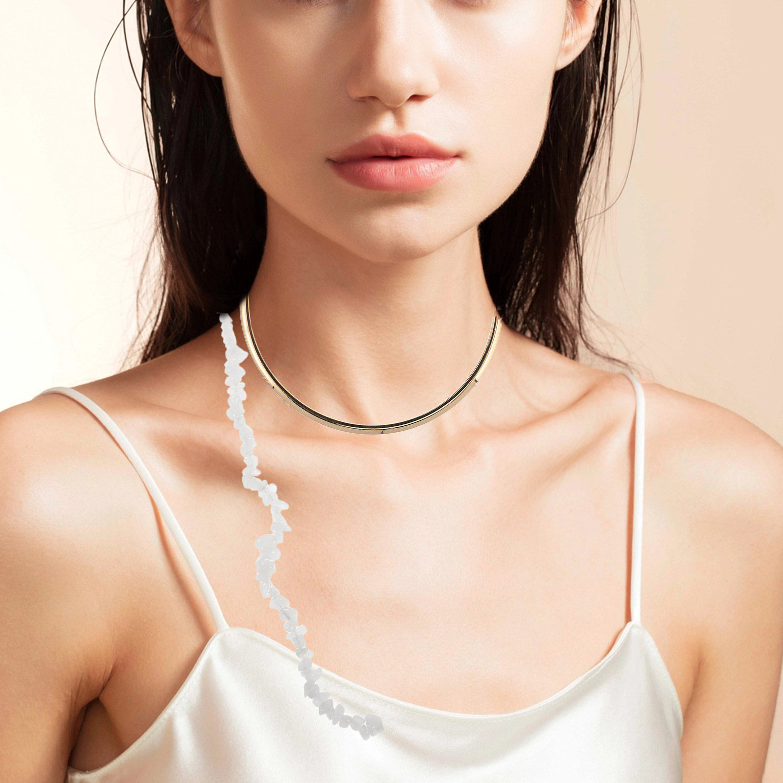 3Pcs Necklace Earrings Set Boh - Formal Wear Jewelry For Women ulasan dan harga