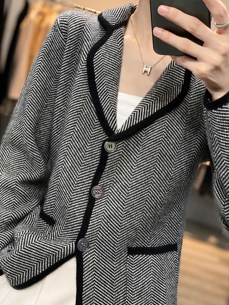 Autumn Winter Women Pure Cashm - Tailored Coat Wool ulasan dan harga