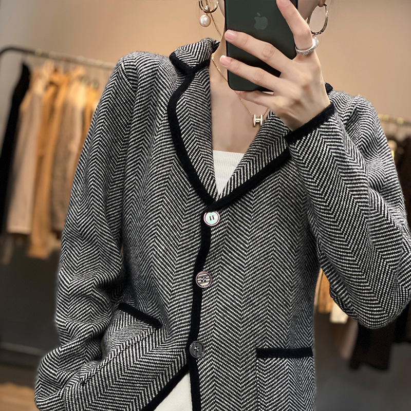Autumn Winter Women Pure Cashm - Tailored Coat Wool ulasan dan harga