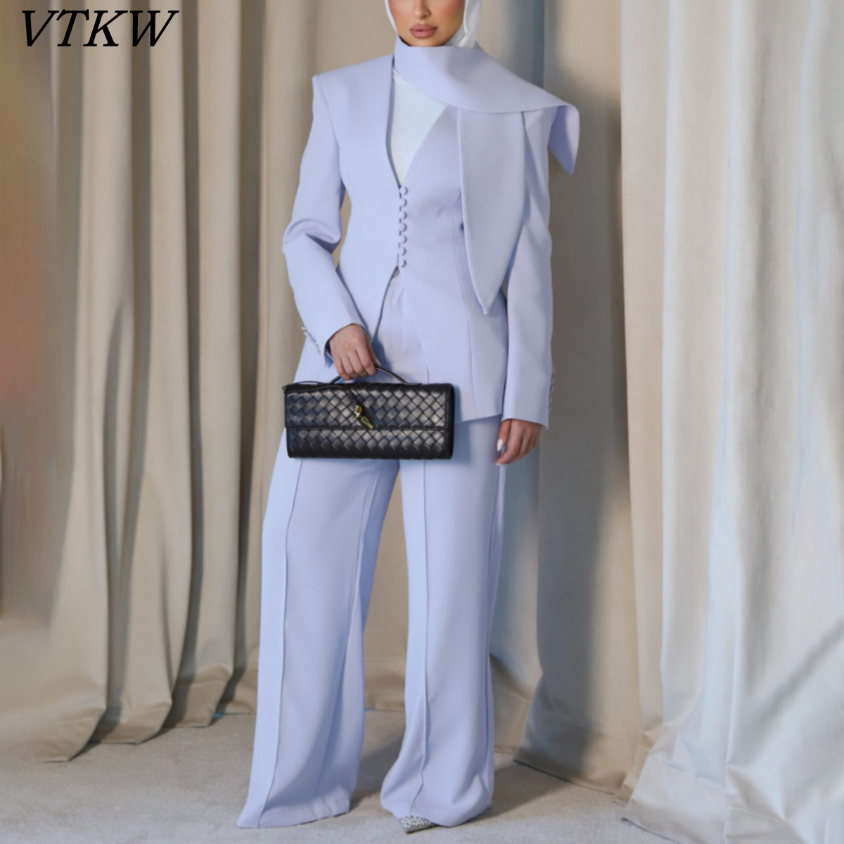 VTKW 2026 New Women 3 Piece Su - Women Formal Wear Set ulasan dan harga