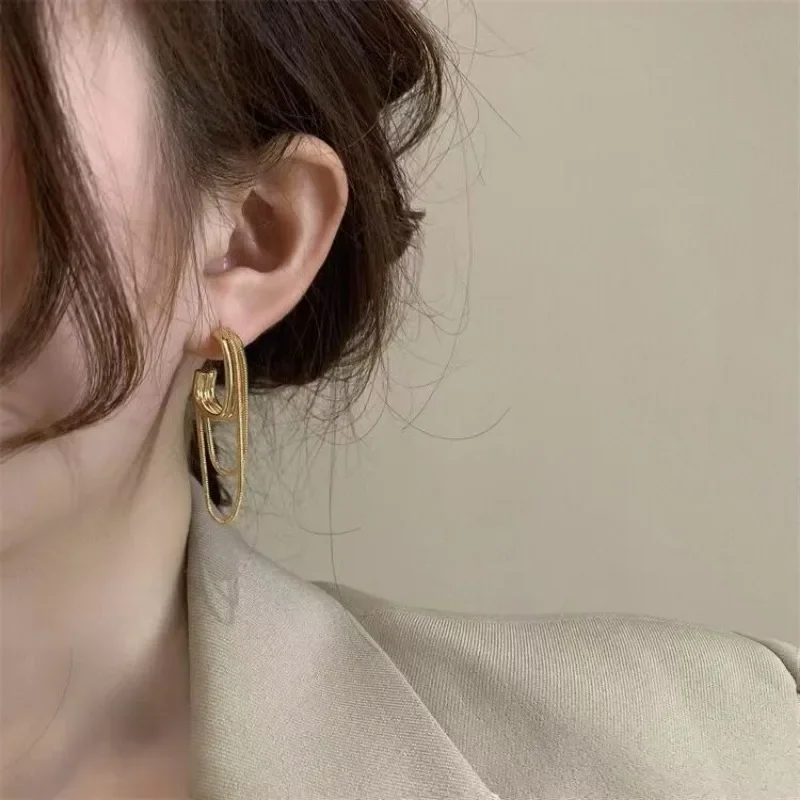 Charm Double Chain Long Tassel - Formal Wear Jewelry For Women ulasan dan harga