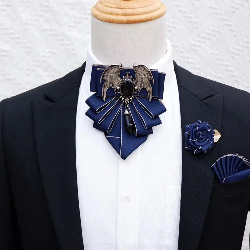 Men's Bow Tie Brooch Set Briti - Women Formal Wear With Tie ulasan dan harga