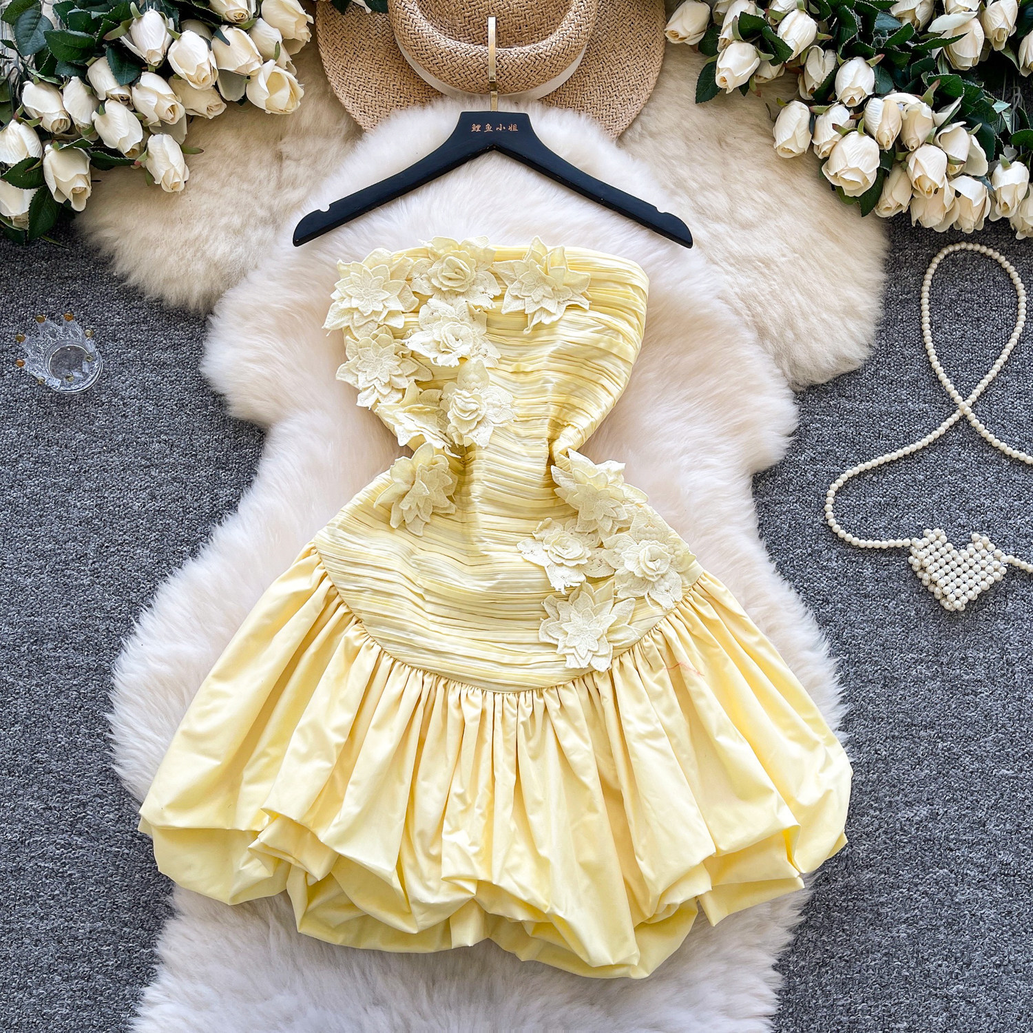 Formal Luxury 3D Flower Sexy C - Women Luxury Formal Wear ulasan dan harga